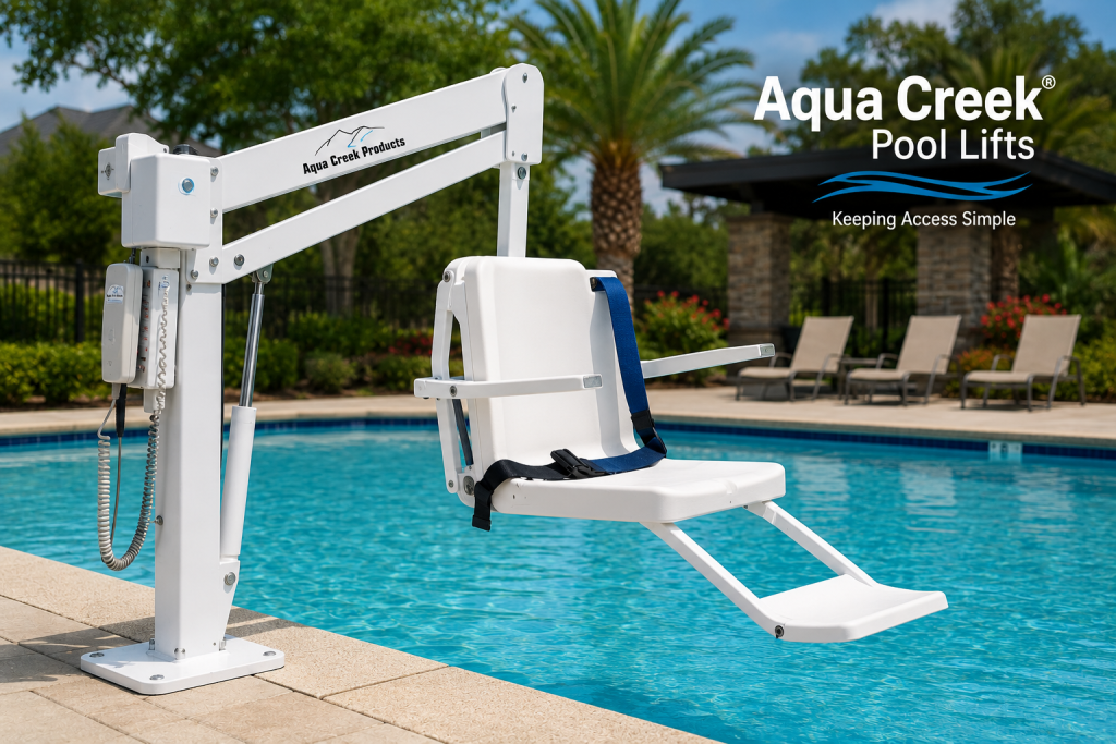 Aqua Creek Pool Lifts: Improving Safe and Accessible Swimming Experiences