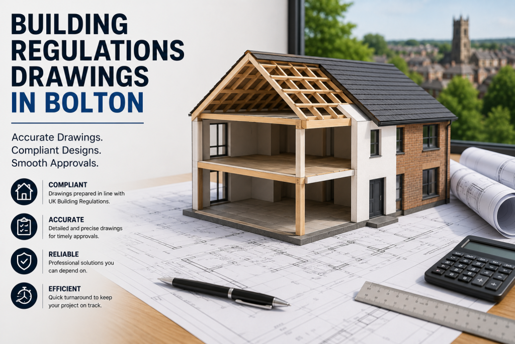 Building Regulations Drawings in Bolton – Professional Plans for Smooth Project Approval
