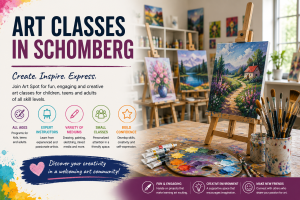 Art Classes in Schomberg – Unleash Your Creativity with Art Spot