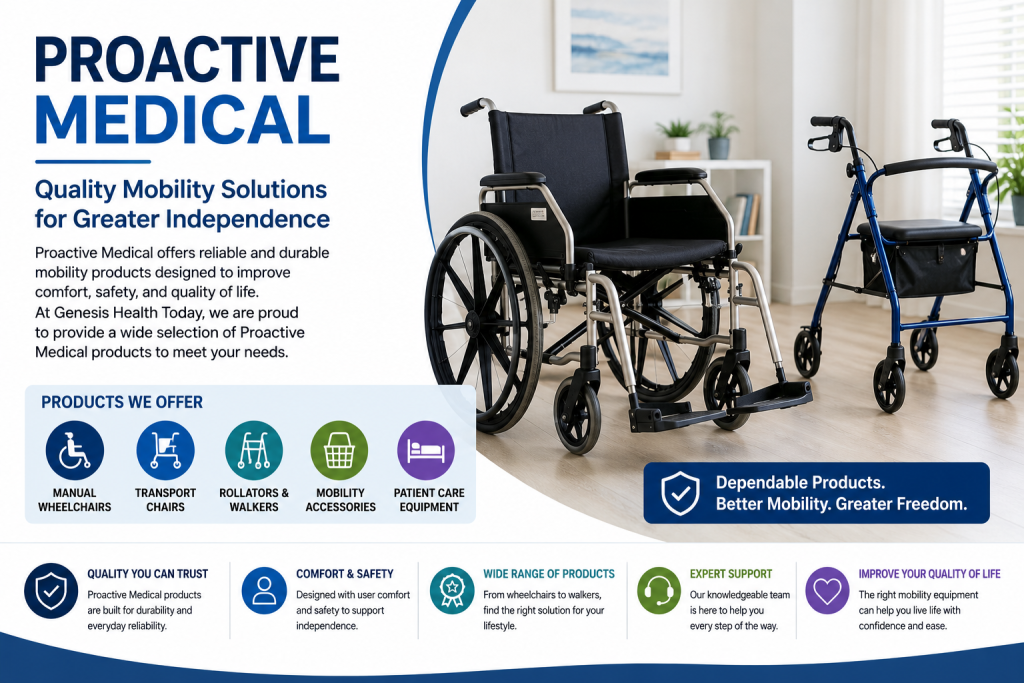 Proactive Medical – Quality Mobility Solutions for Greater Independence
