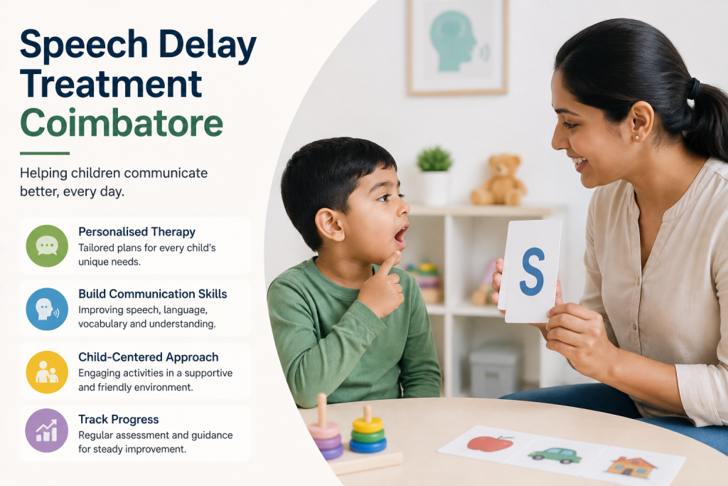 Speech Delay Treatment Coimbatore – Supporting Better Communication