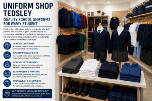 Uniform Shop Tedsley – Quality School Uniforms for Every Student
