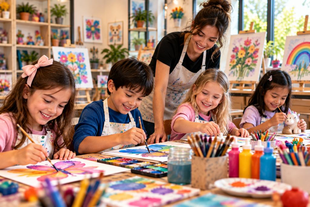 Art Classes for Kids in Nobleton – A Creative Space for Young Imaginations