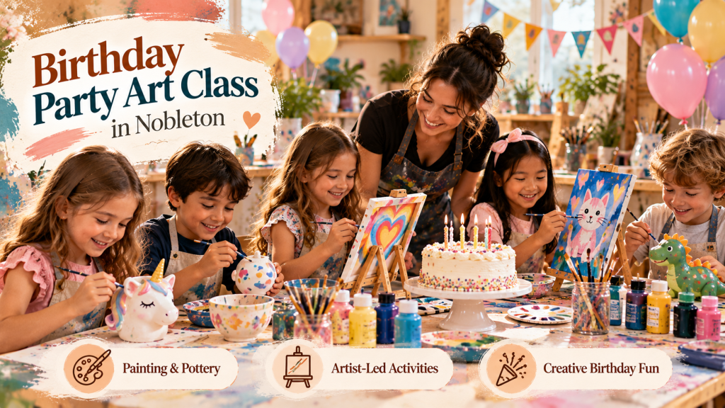 Birthday Party Art Class in Nobleton